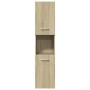 Juego de muebles de baño 4 pzas contrachapada roble Sonoma von , Badezimmermöbel - Ref: Foro24-3325005, Preis: 217,61 €, Raba...