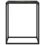 Black tempered glass console table 60x35x75 cm by vidaXL, Side tables - Ref: Foro24-322806, Price: 44,62 €, Discount: %