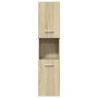 Juego de muebles de baño 5 pzas madera ingeniería roble Sonoma von , Badezimmermöbel - Ref: Foro24-3325011, Preis: 261,34 €, ...