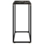 Schwarzer Konsolentisch aus gehärtetem Glas, 60 x 35 x 75 cm von vidaXL, Seitentische - Ref: Foro24-322806, Preis: 45,25 €, R...