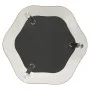 Side table with 2 levels, transparent glass and black, 38x38x50 cm by vidaXL, Side tables - Ref: Foro24-322791, Price: 28,58 ...