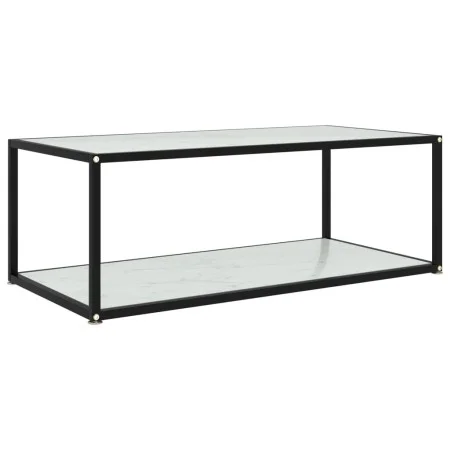 Weißer Couchtisch aus gehärtetem Glas, 100 x 50 x 35 cm von vidaXL, Couchtisch - Ref: Foro24-322899, Preis: 65,18 €, Rabatt: %