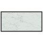Weißer Couchtisch aus gehärtetem Glas, 100 x 50 x 35 cm von vidaXL, Couchtisch - Ref: Foro24-322899, Preis: 65,97 €, Rabatt: %