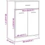 Armario de baño madera de ingeniería roble artisan 60x33x80 cm von , Badezimmermöbel - Ref: Foro24-856288, Preis: 79,51 €, Ra...