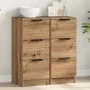 Aparadores 2 uds madera ingeniería roble artisian 30x30x70 cm de , Aparadores - Ref: Foro24-856958, Precio: 118,71 €, Descuen...