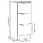 Aparadores 2 uds madera ingeniería roble artisian 30x30x70 cm de , Aparadores - Ref: Foro24-856958, Precio: 118,71 €, Descuen...
