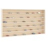 Mueble expositor de pared con 6 estantes 100x8,5x55 cm by , Shelves and shelves - Ref: Foro24-4017384, Price: 100,56 €, Disco...