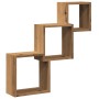 Estante cubos pared madera ingeniería roble artisan 68x15x68 cm von , Regale und Regale - Ref: Foro24-855815, Preis: 32,89 €,...