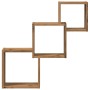 Estante cubos pared madera ingeniería roble artisan 68x15x68 cm von , Regale und Regale - Ref: Foro24-855815, Preis: 32,89 €,...