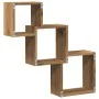 Estante cubos pared madera ingeniería roble artisan 68x15x68 cm von , Regale und Regale - Ref: Foro24-855815, Preis: 34,18 €,...