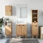 Juego de muebles de baño OTTA 4 pzas madera maciza pino de , Muebles de baño - Ref: Foro24-3307683, Precio: 300,99 €, Descuen...