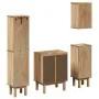 Juego de muebles de baño OTTA 4 pzas madera maciza pino de , Muebles de baño - Ref: Foro24-3307683, Precio: 300,99 €, Descuen...