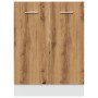 Armario inferior madera ingeniería roble artisan 60x46x81,5 cm by , Kitchen cabinets - Ref: Foro24-856075, Price: 86,31 €, Di...