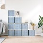 Cajas almacenaje plegables 10 uds no tejida azul 32x32x32 cm von , Aufbewahrungskörbe - Ref: Foro24-4018984, Preis: 39,97 €, ...