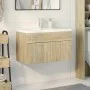 Mueble de baño con lavabo integrado roble Sonoma von , Badezimmermöbel - Ref: Foro24-3324984, Preis: 183,57 €, Rabatt: %