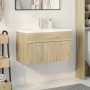 Mueble de baño con lavabo integrado roble Sonoma von , Badezimmermöbel - Ref: Foro24-3324984, Preis: 191,43 €, Rabatt: %
