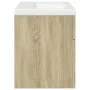 Mueble de baño con lavabo integrado roble Sonoma von , Badezimmermöbel - Ref: Foro24-3324984, Preis: 183,57 €, Rabatt: %