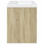 Mueble de baño con lavabo integrado roble Sonoma von , Badezimmermöbel - Ref: Foro24-3324984, Preis: 191,43 €, Rabatt: %