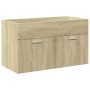 Mueble de baño con lavabo integrado roble Sonoma von , Badezimmermöbel - Ref: Foro24-3324984, Preis: 191,43 €, Rabatt: %
