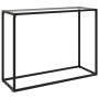 Transparenter Konsolentisch aus gehärtetem Glas, 100 x 35 x 75 cm von vidaXL, Seitentische - Ref: Foro24-322811, Preis: 45,45...