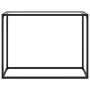 Transparent tempered glass console table 100x35x75 cm by vidaXL, Side tables - Ref: Foro24-322811, Price: 44,89 €, Discount: %