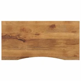 Tablero escritorio con curva madera mango rugosa 110x50x2,5 cm von , Tischplatten - Ref: Foro24-370210, Preis: 64,86 €, Rabat...