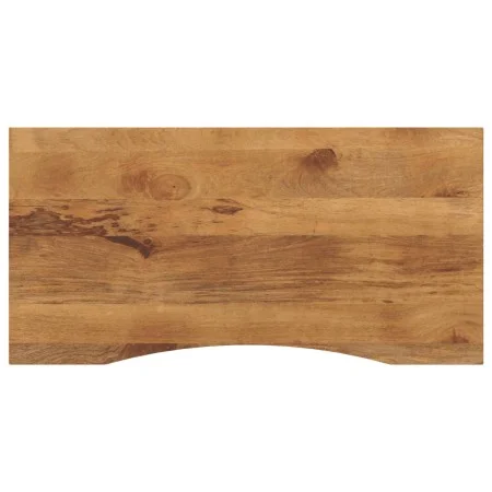 Tablero escritorio con curva madera mango rugosa 140x50x2,5 cm de , Tableros para mesas - Ref: Foro24-370212, Precio: 101,14 ...