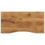 Tablero escritorio con curva madera mango rugosa 140x50x2,5 cm de , Tableros para mesas - Ref: Foro24-370212, Precio: 101,14 ...