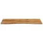 Tablero escritorio con curva madera mango rugosa 140x50x2,5 cm de , Tableros para mesas - Ref: Foro24-370212, Precio: 101,14 ...