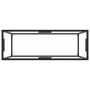 Transparent tempered glass console table 100x35x75 cm by vidaXL, Side tables - Ref: Foro24-322811, Price: 44,89 €, Discount: %