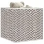 Cajas almacenaje plegables 10 uds no tejida marrón 32x32x32 cm de , Cestas para almacenaje - Ref: Foro24-4018986, Precio: 42,...