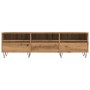 Mueble de TV madera de ingeniería roble artisan 150x30x44,5 cm by , TV Furniture - Ref: Foro24-857188, Price: 116,73 €, Disco...