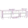 Mueble de TV madera de ingeniería roble artisan 150x30x44,5 cm von , TV-Möbel - Ref: Foro24-857188, Preis: 114,35 €, Rabatt: %