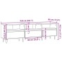 Mueble de TV madera de ingeniería roble artisan 150x30x44,5 cm by , TV Furniture - Ref: Foro24-857188, Price: 116,73 €, Disco...