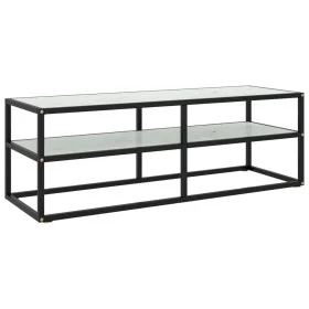 Schwarzer TV-Schrank mit weißem Marmorglas 120x40x40 cm von vidaXL, TV-Möbel - Ref: Foro24-322861, Preis: 99,70 €, Rabatt: %
