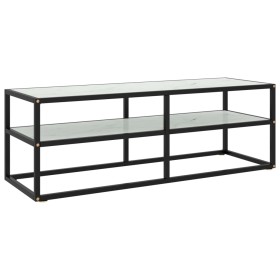 Schwarzer TV-Schrank mit weißem Marmorglas 120x40x40 cm von vidaXL, TV-Möbel - Ref: Foro24-322861, Preis: 101,30 €, Rabatt: %