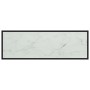 Mueble para TV negro con vidrio de mármol blanco 120x40x40 cm de vidaXL, Muebles TV - Ref: Foro24-322861, Precio: 101,30 €, D...