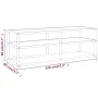 Schwarzer TV-Schrank mit weißem Marmorglas 120x40x40 cm von vidaXL, TV-Möbel - Ref: Foro24-322861, Preis: 99,70 €, Rabatt: %