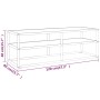 Schwarzer TV-Schrank mit weißem Marmorglas 120x40x40 cm von vidaXL, TV-Möbel - Ref: Foro24-322861, Preis: 101,30 €, Rabatt: %