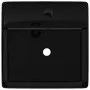 Lavabo de cerámica con agujero para grifo/desagüe cuadrado negro de , Lavabos - Ref: Foro24-141922, Precio: 68,59 €, Descuent...