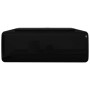 Lavabo de cerámica con agujero para grifo/desagüe cuadrado negro by , Sinks - Ref: Foro24-141922, Price: 73,64 €, Discount: %