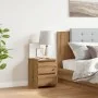 Mesita de noche madera de ingeniería roble artisan 30x30x40 cm de , Mesitas de noche - Ref: Foro24-855848, Precio: 44,18 €, D...