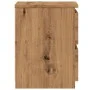 Mesita de noche madera de ingeniería roble artisan 30x30x40 cm de , Mesitas de noche - Ref: Foro24-855848, Precio: 44,18 €, D...