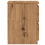 Mesita de noche madera de ingeniería roble artisan 30x30x40 cm by , Nightstands - Ref: Foro24-855848, Price: 45,18 €, Discoun...