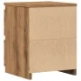 Mesita de noche madera de ingeniería roble artisan 30x30x40 cm de , Mesitas de noche - Ref: Foro24-855848, Precio: 44,18 €, D...