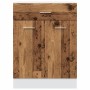 Armario inferior madera ingeniería envejecida 60x46x81,5 cm by , Kitchen cabinets - Ref: Foro24-856089, Price: 84,13 €, Disco...
