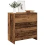 Aparador de madera de ingeniería envejecida 70x41x75 cm by , Sideboards - Ref: Foro24-856778, Price: 97,93 €, Discount: %