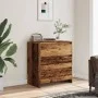 Aparador de madera de ingeniería envejecida 70x41x75 cm by , Sideboards - Ref: Foro24-856778, Price: 97,93 €, Discount: %
