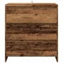 Aparador de madera de ingeniería envejecida 70x41x75 cm by , Sideboards - Ref: Foro24-856778, Price: 97,93 €, Discount: %