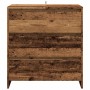Aparador de madera de ingeniería envejecida 70x41x75 cm by , Sideboards - Ref: Foro24-856778, Price: 99,80 €, Discount: %